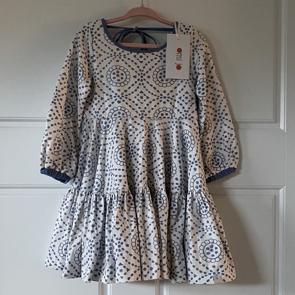 Omi Jo Ruffle Peasant Dress - Picture 2 of 6